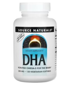Source Naturals, DHA, 200 mg, 120 Vegetarian Softgels