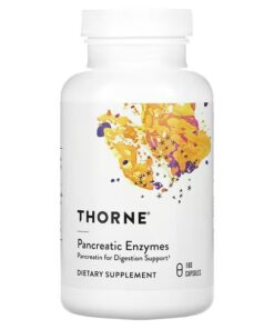 Thorne, Pancreatic Enzymes, 180 Capsules