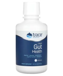 Trace Minerals ®, Liquid Gut Health, Unflavored, 16 fl oz (473 ml)