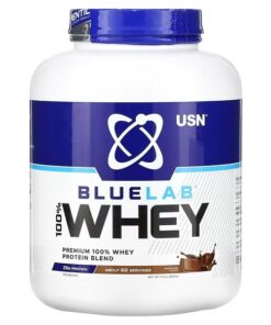 USN, BLUELAB, 100% Whey, Chocolate, 4.5 lbs (2,041 g)