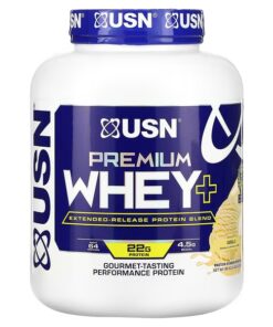 USN, Premium Whey+, Vanilla, 5 lbs (2,267 g)