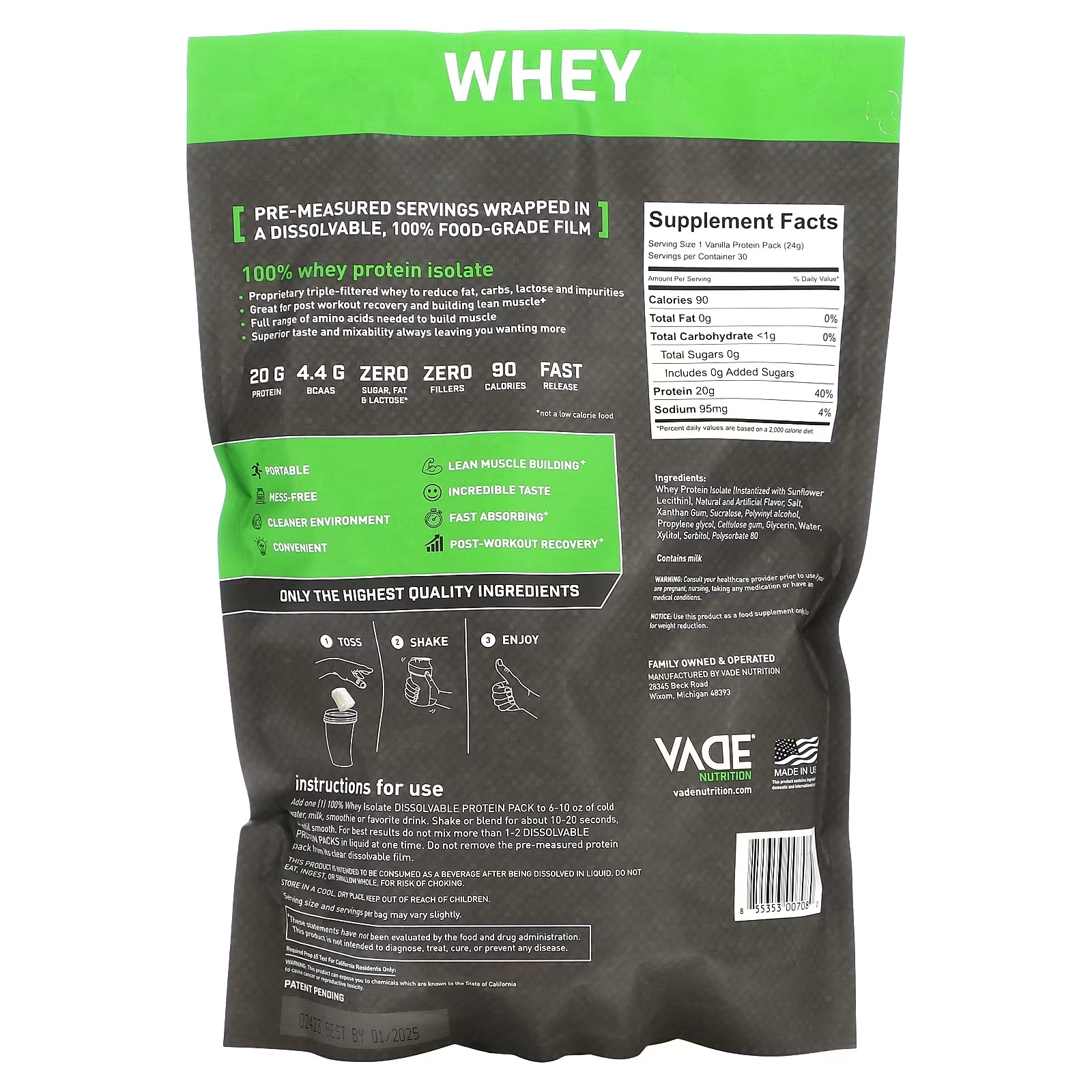 Vade-Nutrition-Dissolvable-Protein-Packs-100-Whey-Isolate-Vanilla-Milkshake-1.6-lb-720-g_1.jpg