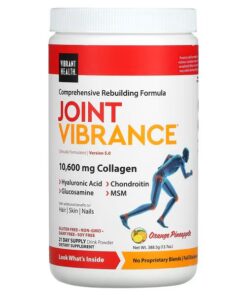 Vibrant Health, Joint Vibrance, Version 5.0, Orange Pineapple, 13.7 oz (388.5 g)