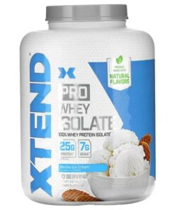 Xtend, Pro, Whey Isolate, Vanilla Ice Cream, 5 lb (2.27 kg)