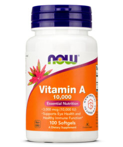 NOW Foods, Vitamin A, 10,000 IU, 100 Softgels
