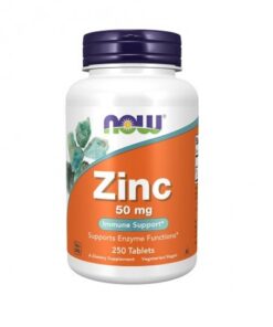 NOW Foods, Zinc, 50 mg, 250 Tablets