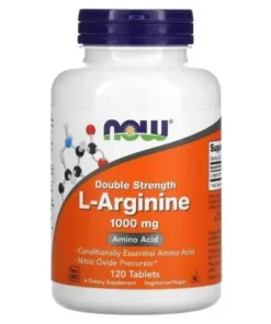 NOW Foods, L-Arginine, Double Strength, 1,000 mg, 120 Tablets